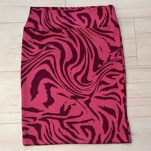 Lularoe Cassie Pencil Skirt Large